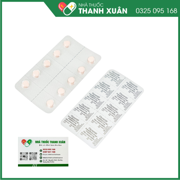 Glyxambi 25mg/5mg trị đái tháo đường tuýp 2